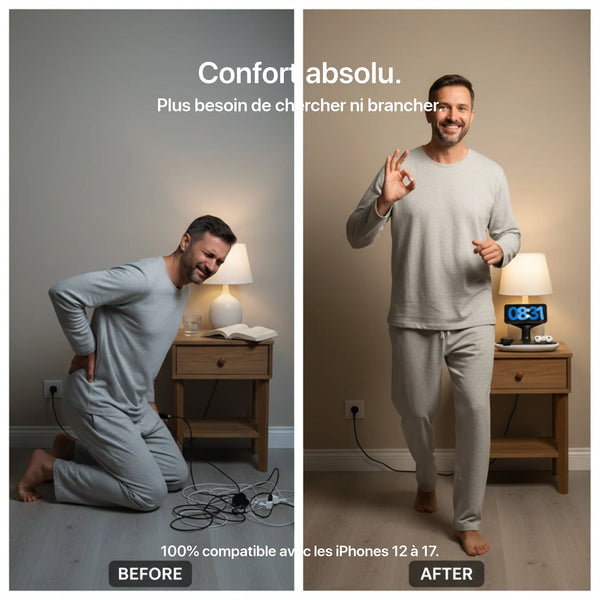 Craft Kittiesfr Zen 3-in-1 charger in sleek black design, suitable for office setups and device organization.