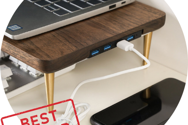 Pourquoi choisir Le support ecran pc en bois massif de chez craft-kitties