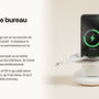 Accessoire de bureau design : le chargeur sans fil déco pour un poste de travail élégant — chargeur sans fil Les Petits Chargeurs