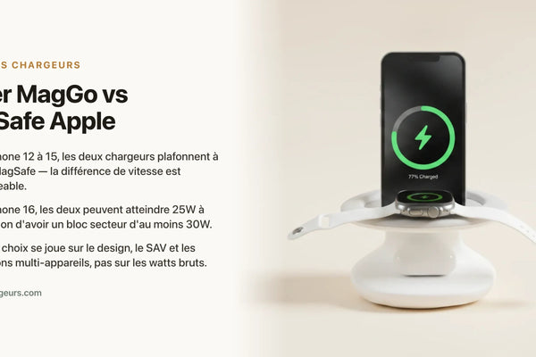 Anker MagGo vs MagSafe Apple : lequel charge le mieux ? — chargeur sans fil Les Petits Chargeurs