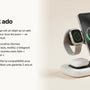 Cadeau geek ado : le chargeur sans fil design original pour sa chambre ou son bureau — chargeur sans fil Les Petits Chargeurs