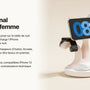 Cadeau original anniversaire femme : l'objet qui décore la table de nuit et charge l'iPhone — chargeur sans fil Les Petits Chargeurs