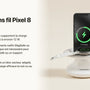 Chargeur sans fil Pixel 8 / 8 Pro : induction Qi et MagSafe via coque — chargeur sans fil Les Petits Chargeurs