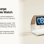 Station de charge iPhone + Apple Watch : 2-en-1/3-en-1 chevet ou bureau — chargeur sans fil Les Petits Chargeurs