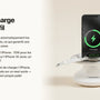 Station de charge iPhone sans fil : le socle MagSafe qui remplace les cables — chargeur sans fil Les Petits Chargeurs