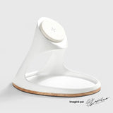 Craft Kittiesfr wireless charger in black with sleek design and compact form for office setup essentials