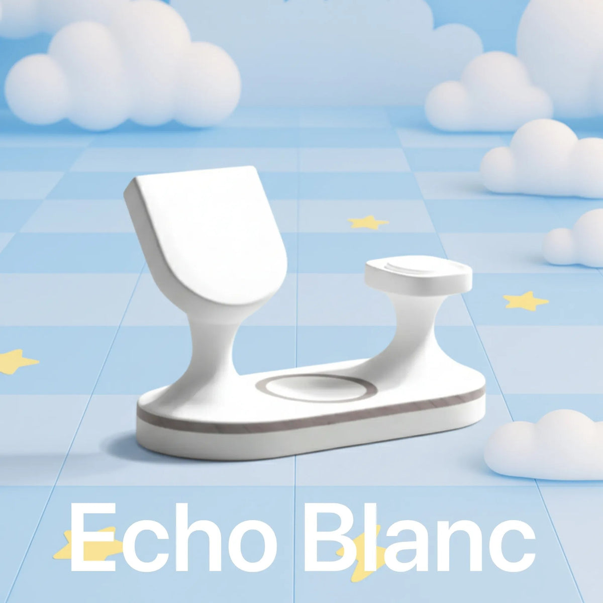 Chargeur 3-En-1 — Echo Blanc