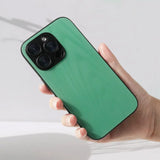 Green MagSafe magnetic case for iPhone 16, offering robust protection and wireless charging compatibility.