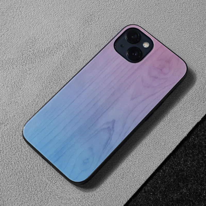 Coque MagSafe Dégradé Rose Bleu - Protection Magnétique iPhone