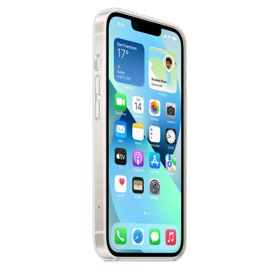 Coque MagSafe Transparente iPhone - Protection Magnétique Sans Fil