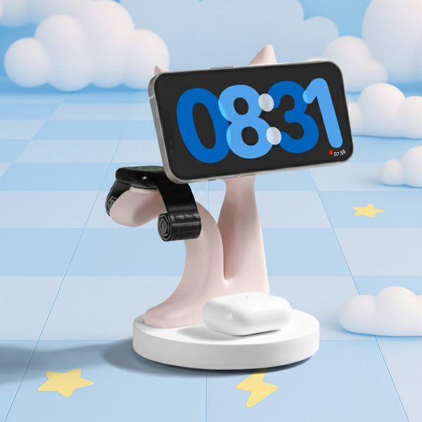 Chargeur Sans Fil Chaton