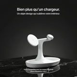 Craft Kittiesfr 3-in-1 charger in sleek black design for office setup essentials