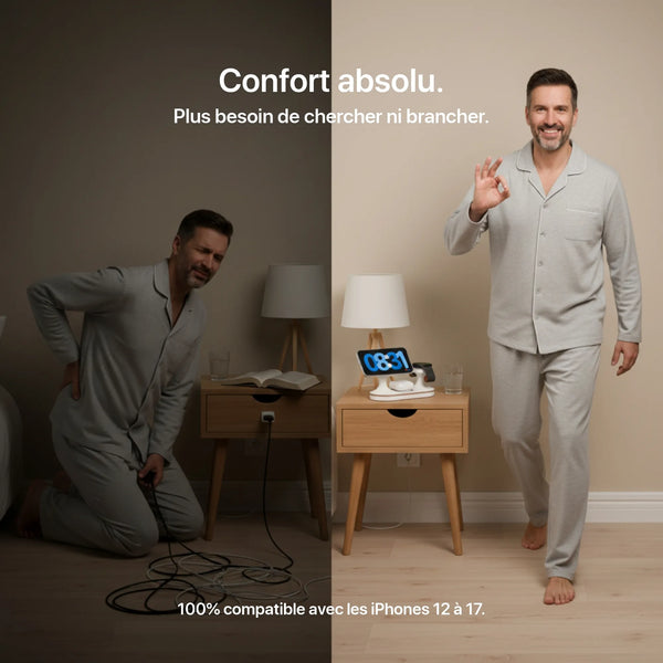 Craft Kittiesfr Echo 3-in-1 charger in sleek design, ideal for office setups, with USB ports and compact style