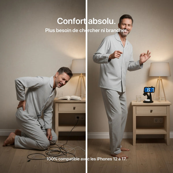 Craft Kittiesfr 3-in-1 charger in black and pink, compact design for office setup essentials