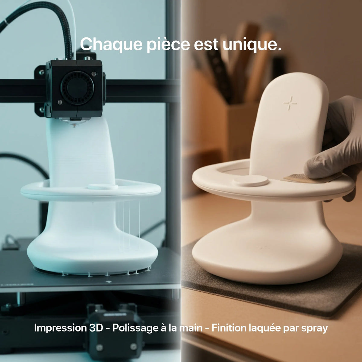 Étreinte - Chargeur Sans Fil Rapide 15W DC 5V-9V