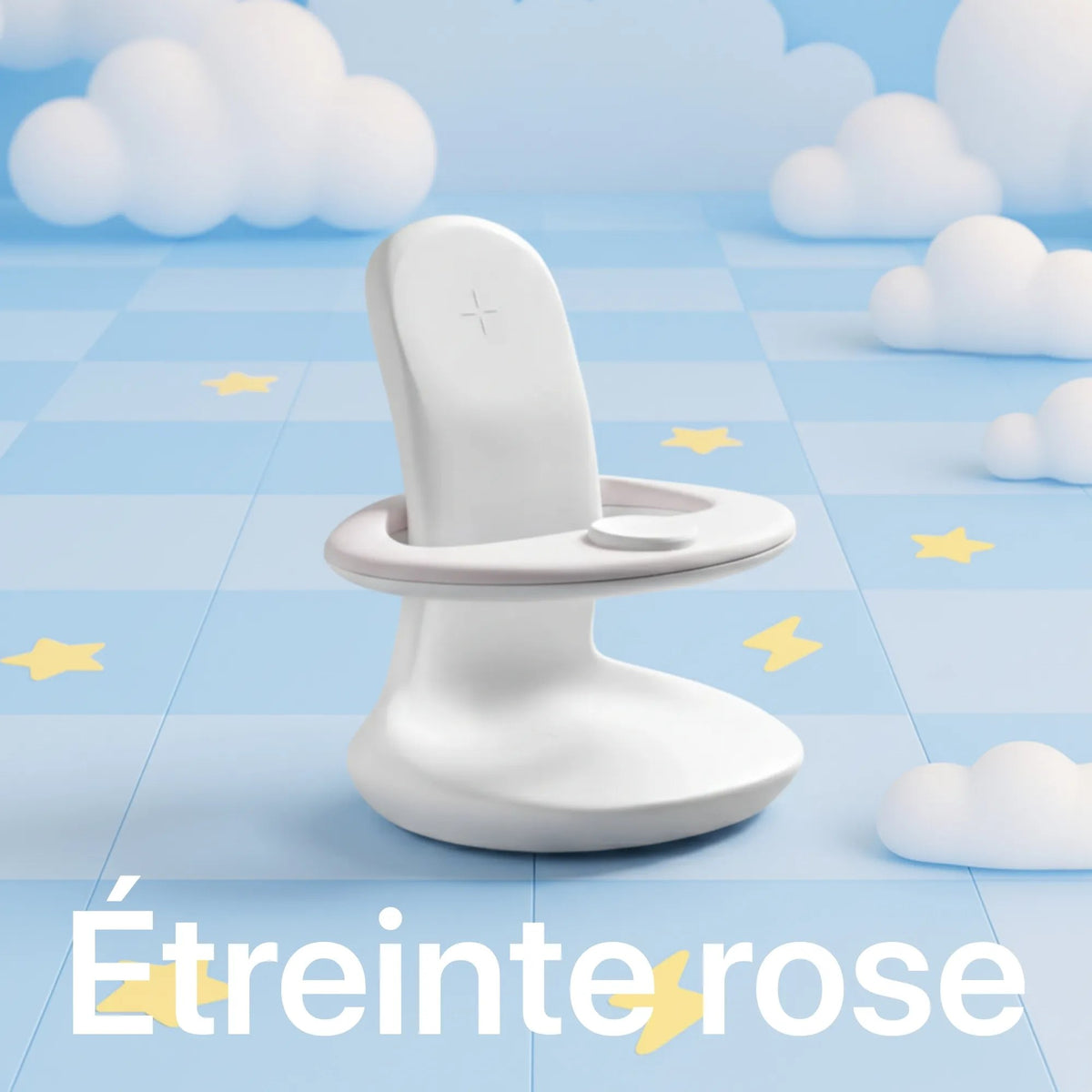 Chargeur 3-En-1 — Étreinte rose